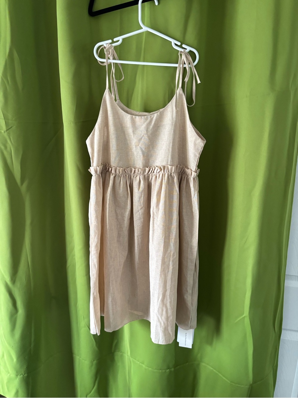 Babydoll linen dress